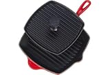 Le Creuset Panini Press Skillet Grill Set, Cherry