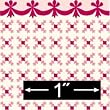 1:24 Scale Stencil Red Wallpaper