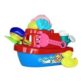 Boat Sand Toy Set (11 Pcs. Set)
