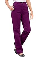 Women's Plus Size Jean, Elastic Back Waist, 5-Pocket Styling
