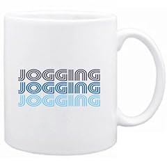 Jogging RETRO COLOR Sport Tasse (Wei�, Keramik, 325 ml)