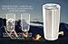 Romatlink Stainless Steel Double Wall Vacuum Insulated Tumbler with Lid, 20 oz, 20oz, silver