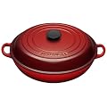 Le Creuset Enameled Cast-Iron 3-1/2-Quart Buffet Casserole, Red