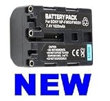Rechargeable Replacement NP-FM50 / NP-FM55H Li-Ion Battery for Sony Alpha D ....
