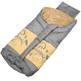 baby sleeping bag winter footmuff warmer for stroller car seat gray with patternby Infantastic�