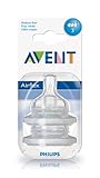 Avent Naturally Shaped Medium Flow Nipple (2 Pack)