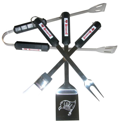 Siskiyou Sports  Tampa Bay Buccaneers 4 pc NFL BBQ Set