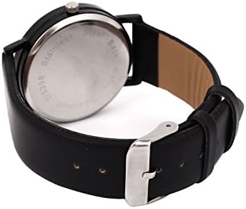 Faux Leather Bow-tie Design Casual Quartz Dress Wrist Watch Black