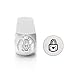 ImpressArt 6mm, Padlock Heart Design Stamp