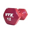 Pair Vinyl Coated Dumbbells - 12 lb each.