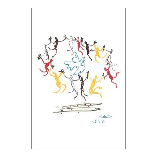 Pablo Picasso (Dance Of Youth) Art Print Poster - 24x36 Poster Print by Pablo Picasso, 24x36 Fine Art Poster Print by Pablo Picasso, 24x36