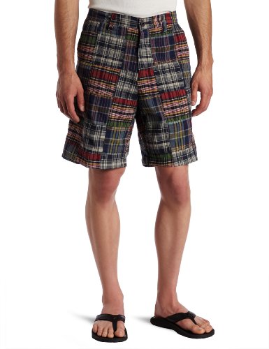 Nautica Men's Flat Front Patchwork Walking Short, 