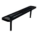Ultra Play Systems 942 Series Park Bench - Round Perforation - Inground Mount (6  L)