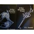 Fifty Shades Darker, Fifty Shades Freed, books two and three (II and III) of Trilogy (Fifty Shades of Grey Trilogy)