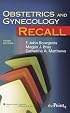Obstetrics and Gynecology Recall (Recall Series)