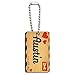 Air Mail Postcard Love for Austin Wood Wooden Rectangle Key Chain
