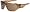 Brown Stripe Tortoise Frame/Bronze Lens