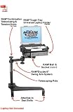 RAM Mounting Systems RAM-VB-132-SW1 No-Drill Vehicle Laptop Computer Mount for Honda Ridgeline (2006-Newer)