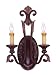 Savoy House 9-36763-2-76 Florencian Bronze Gallant Two Light Wall Sconce from the Gal...