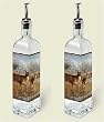 Artworks olive oil bottle ~ Deer - Our Side of the River ~ set of 2 bottles ~ code 289