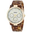 XOXO Women's XO5509 Tortoise Bracelet with Gold Case Watch