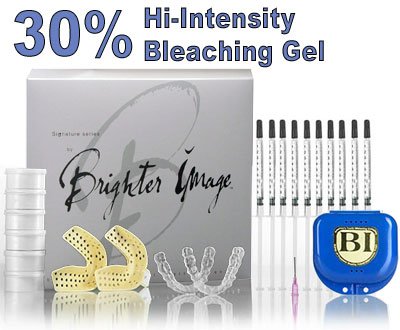 Teeth Whitening - 10 Syringes of 30% Gel & Custom Trays