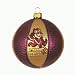 Arizona State Sun Devils 2 5/8 Collegiate Glass Basketball Holiday Ornament - NCAA College Athletic