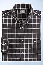 Long Sleeve Windowpane Flannel Check