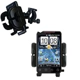 Bike Handlebar Holder Mount System for the HTC EVO 4G - Gomadic Brand