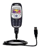 Classic Straight USB Cable for the LG PM-325 with Power Hot Sync and Charge capabilities - Gomadic Brand w/ TipExchange Technology