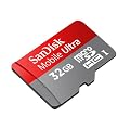 SanDisk 32GB Mobile Ultra MicroSDHC Memory Card with SD Adapter