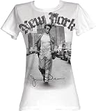 James Dean Walking New York Juniors Babydoll Soft T-Shirt Tee