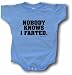 Nobody Knows I Farted Baby/Infant Tee Shirt or Onesie