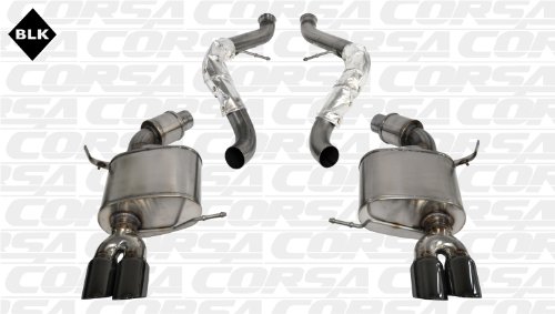 CORSA 14569BLK Cat-Back Exhaust System