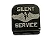 Silent Service Submarine Logo Laser Etched Hat Clip Pink