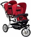 Jane Red PowerTwin Double Twin Stroller Buggy