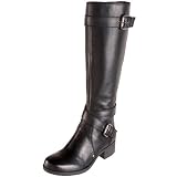 Franco Sarto Women's Piston Tall Boot,Black Oil Calf,10 M US