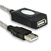 USB 2.0 aktiv Repeater Verst�rker Kabel 5,0m aktiv Verl�ngerung