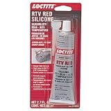 Loctite 37469 Red Hi-Temp RTV Silicone-Sensor Safe. 80 ml.