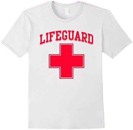 Men's Men's Women's Lifeguard Perfect T-Shirt-Lifeguard Swimsuit 2XL White