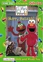 Sesame Street Gift Set: Elmo's World "Happy Holidays" DVD and Plush Toy