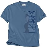 Dale Earnhardt Jr. Private Label JR Motorsports Blue Mens Soft Print Dale Jr. Standing Tee