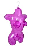 Hab & Gut (au007-purple) Kleiderbügel aufblasbar TORSO Violett transparent