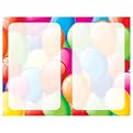 Balloon Border 2-Up Invitation