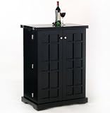 Home Styles Steamer Trunk Bar, Ebony