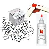Hahnemuhle Fineart Gallerie Wrap Pro Corner Kit. 4 Pro Corners, Archival Glue, and Holding Pins