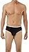 Mens Disposable Underwear Briefs Black lge-30pk