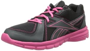 Reebok Women's Speedfusion RS L Running Shoe,Black/Gravel/Candy Pink,11.5 M US