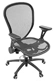 Mesh and Ventilated Office Chair - Allure Mesh Task Chair - 5500BK