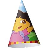 Dora World Adventure - Party Supplies - Cone Hats